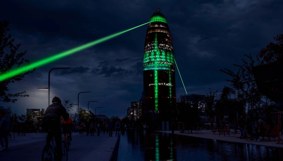 Llum BCN 2026 recuperar� algunas de las piezas m�s ic�nicas de estos 15 a�os de festival como L�ser Fases de Antoni Arola que se transporta a la...