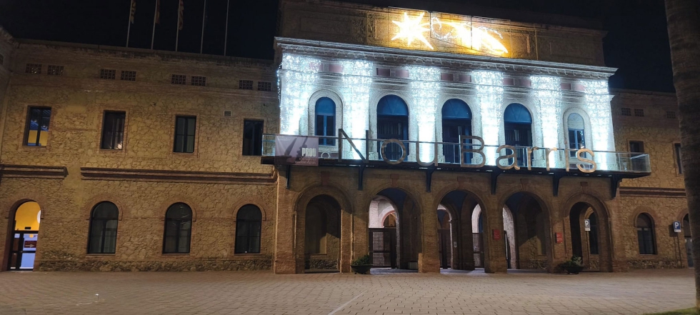 Imagen de la instalaci�n que se ubicar� en la sede del distrito de Nou Barris de Toni Mira