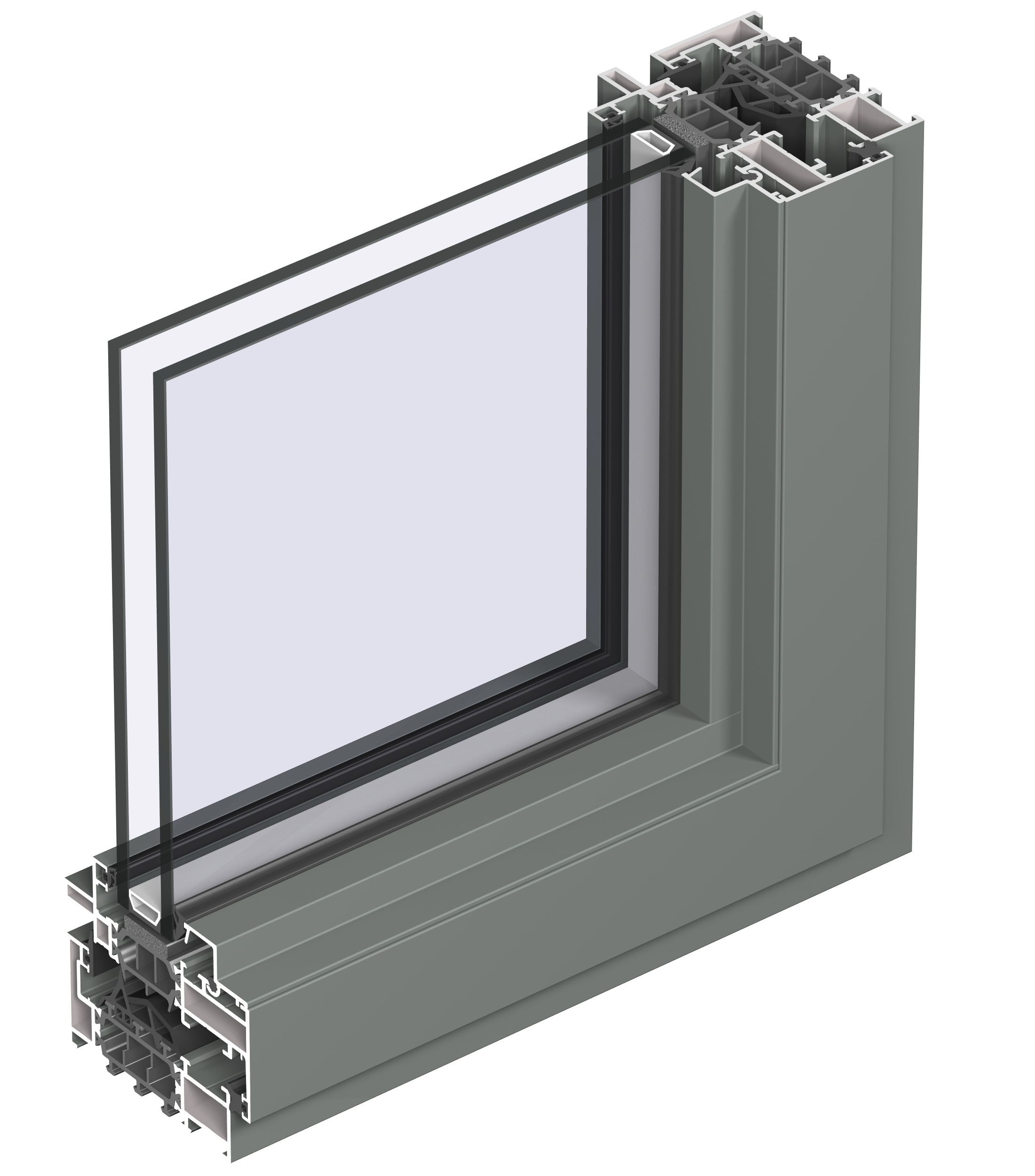 Reynaers Aluminium - Campanha SlimLine 38 alto isolamento +