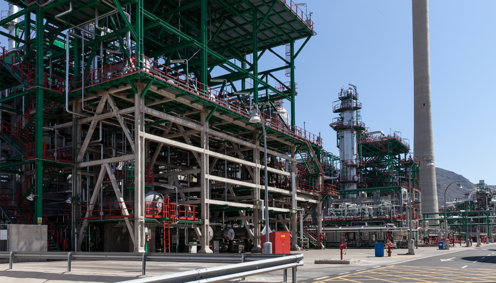 Complejo industrial de Repsol en Cartagena