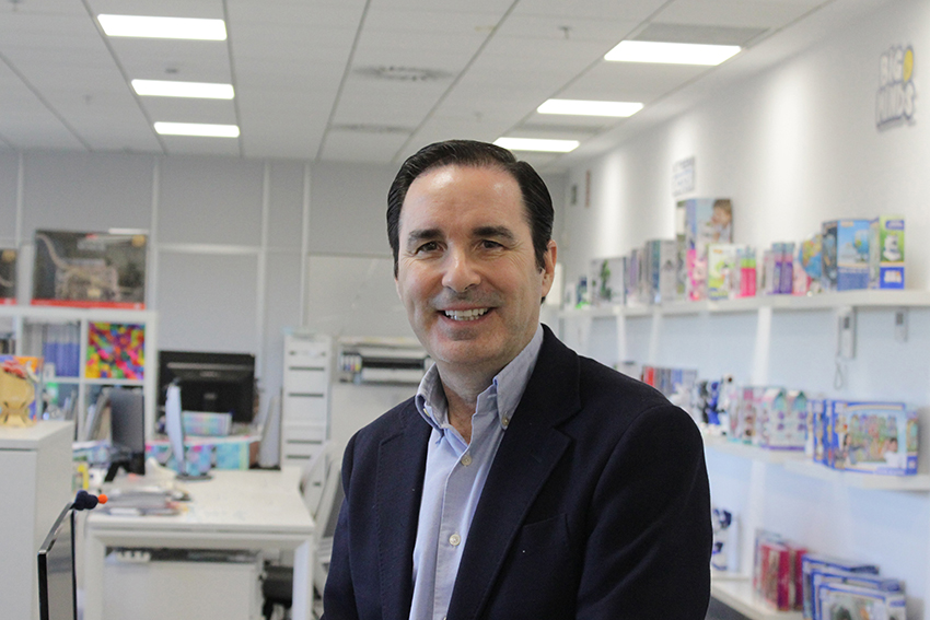 Javier Gim�nez, CEO de Blue Rocket