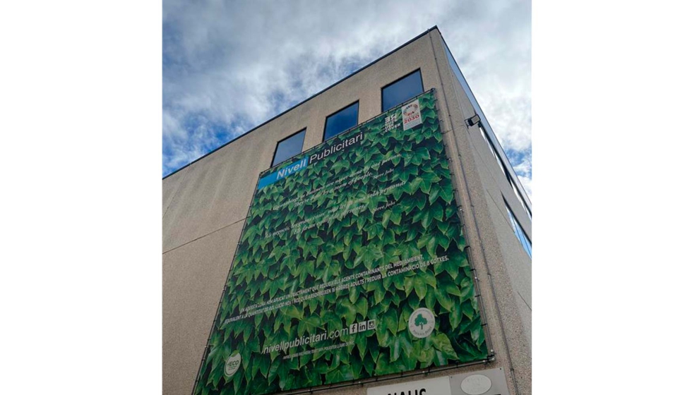 Fachada de las instalaciones de Nivell Publicitari