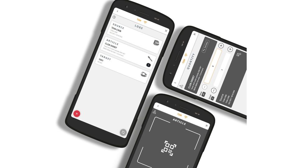 O TDM ScanEasy torna os processos no armaz�m mais simples e permite reservar ferramentas pelo telem�vel...
