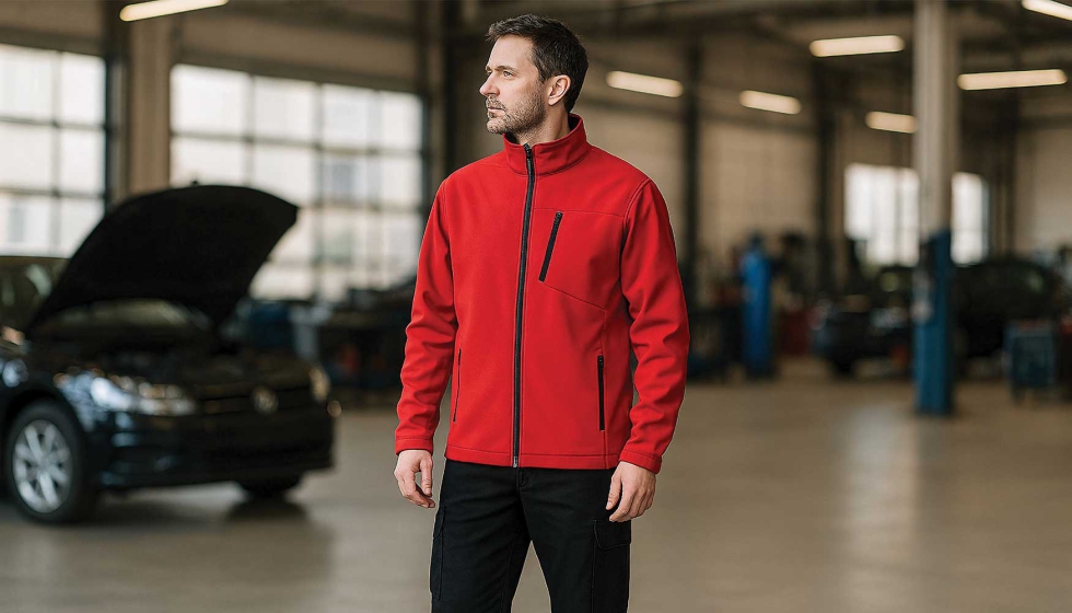 Chaqueta softshell contrastes WR.3.833