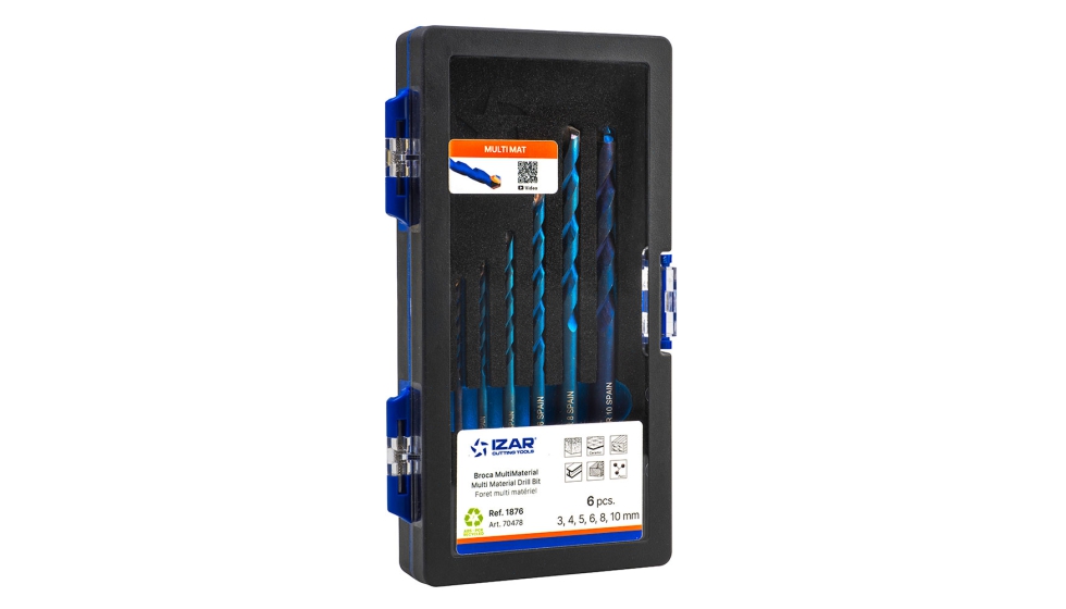 Uno de los nuevos empaquetados Heavy Duty desarrollado por Izar para herramientas profesionales