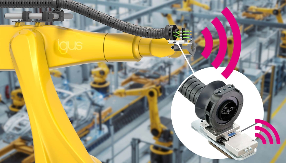 Igus ha desarrollado el nuevo sensor inteligente para pl�sticos TR...