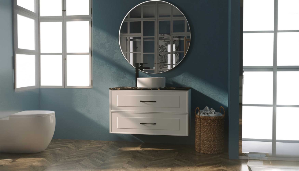 Brie, de Torvisco Group, es un mueble de ba�o vers�til, funcional y con un dise�o que perdura