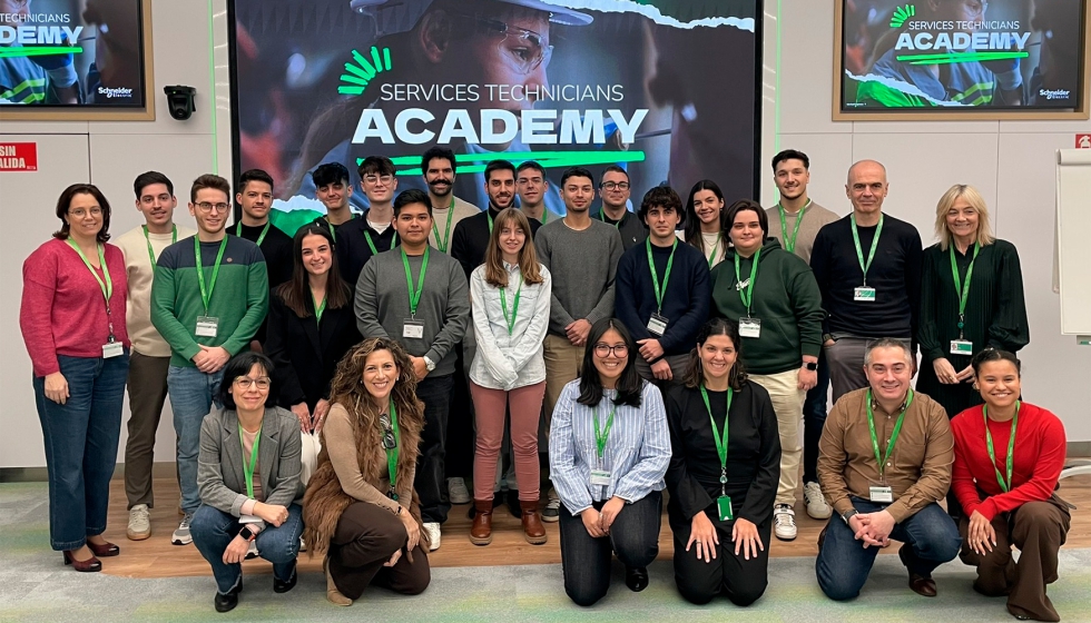 Schneider Services Academy incorpora a 18 t�cnicos junior, procedentes de distintas especialidades de Formaci�n Profesional...