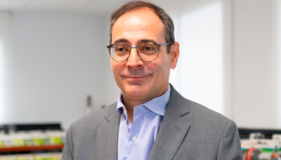 Carlos del Pi�al, director general para Espa�a y Portugal de Husqvarna Consumer