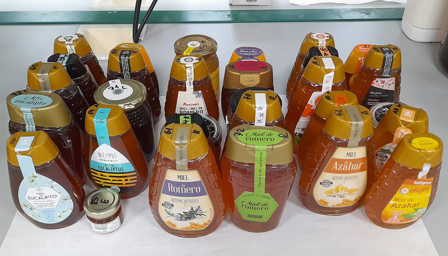 Muestras de mieles comerciales analizadas