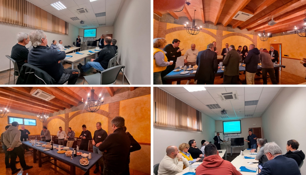 Momentos del Open House en las instalaciones de Euromaher