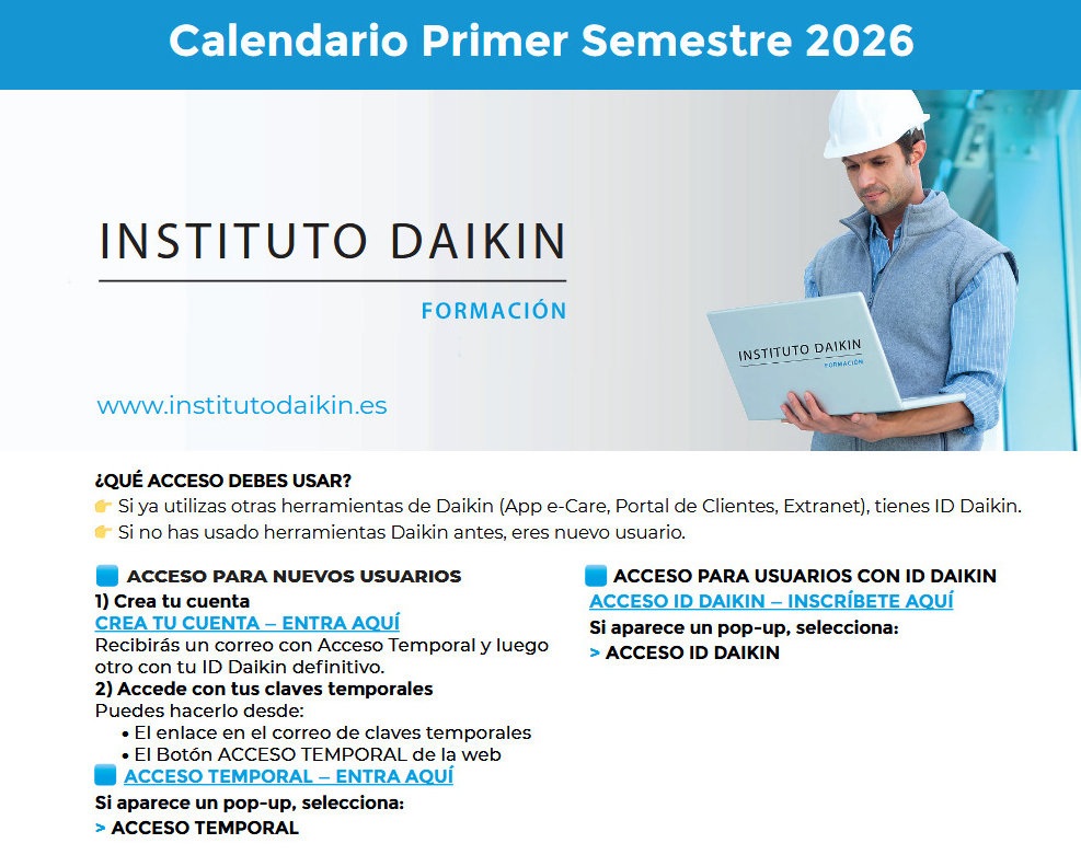Con estos cursos t�cnicos, dirigidos a instaladores, servicios t�cnicos, comerciales o prescriptores...