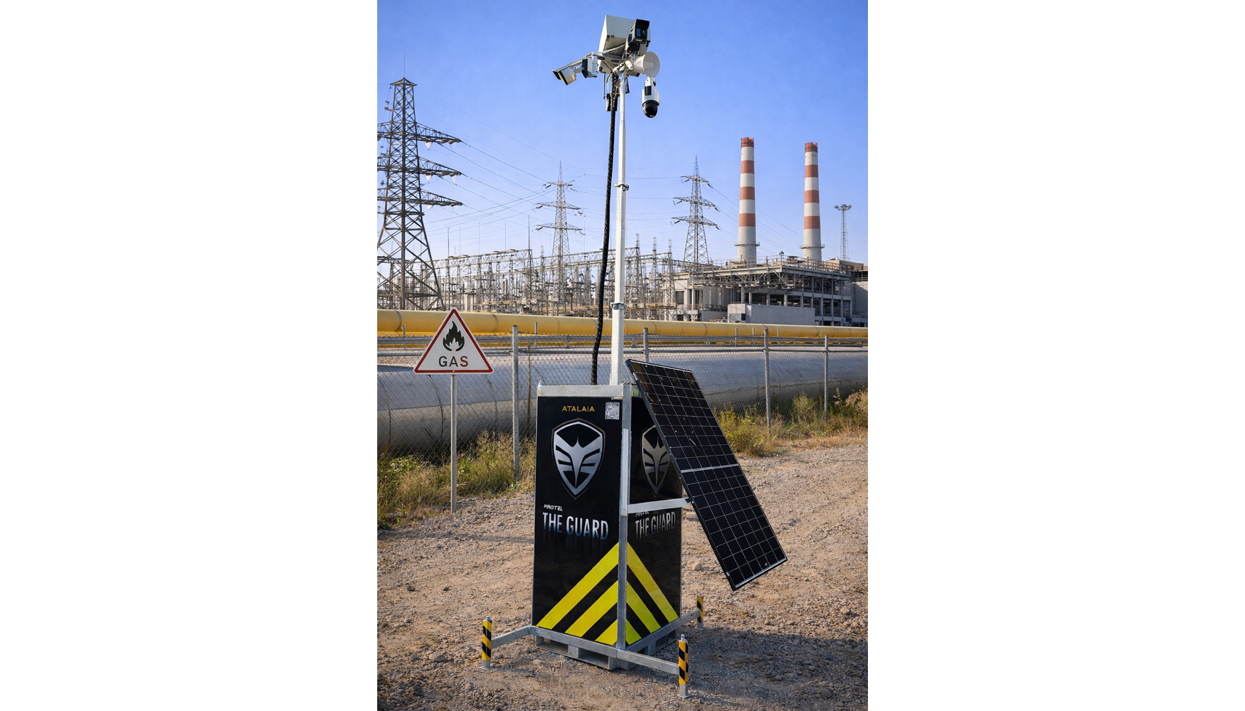 ATALAIA es una torre de seguridad inteligente, modular y m�vil que integra videovigilancia avanzada, anal�tica de v�deo...