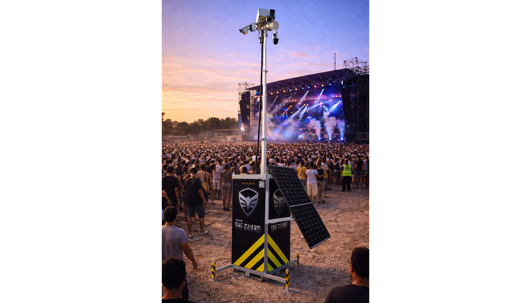 ATALAIA est� dise�ada para proteger espacios donde no existe infraestructura fija o donde esta resulta inviable...