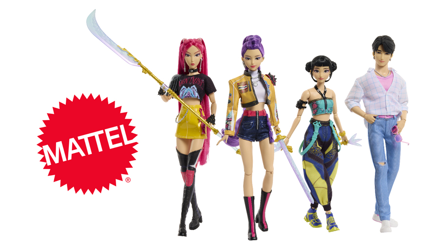 Foto de Mattel presenta un adelanto de la l�nea �Golden� de K-Pop Demon Hunters