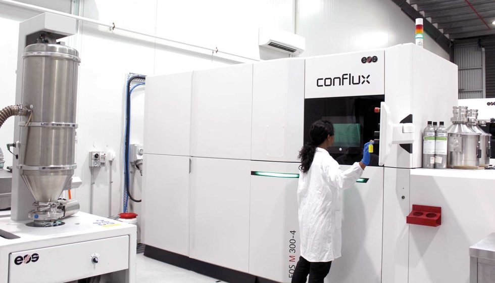 Centro de fabricaci�n de Conflux en Australia