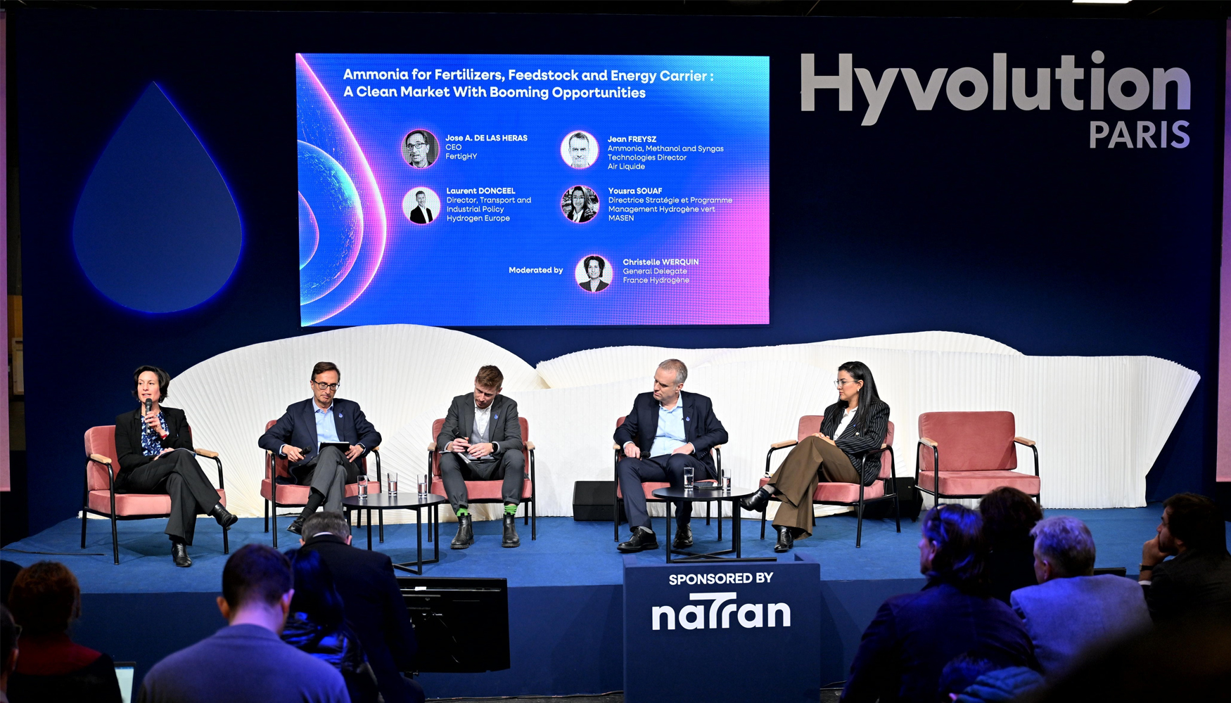 Mesa redonda celebrada durante Hyvolution Paris 2026