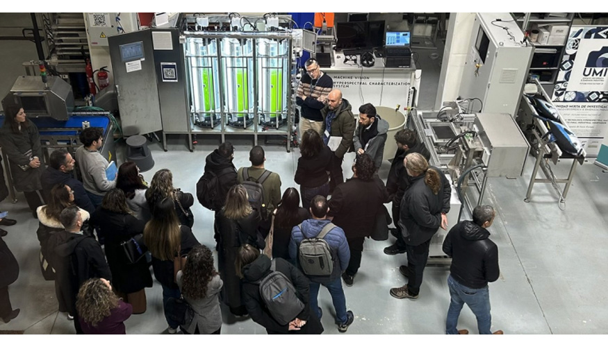 Visita a la planta piloto y la sala de acuicultura de Anfaco-CYTMA