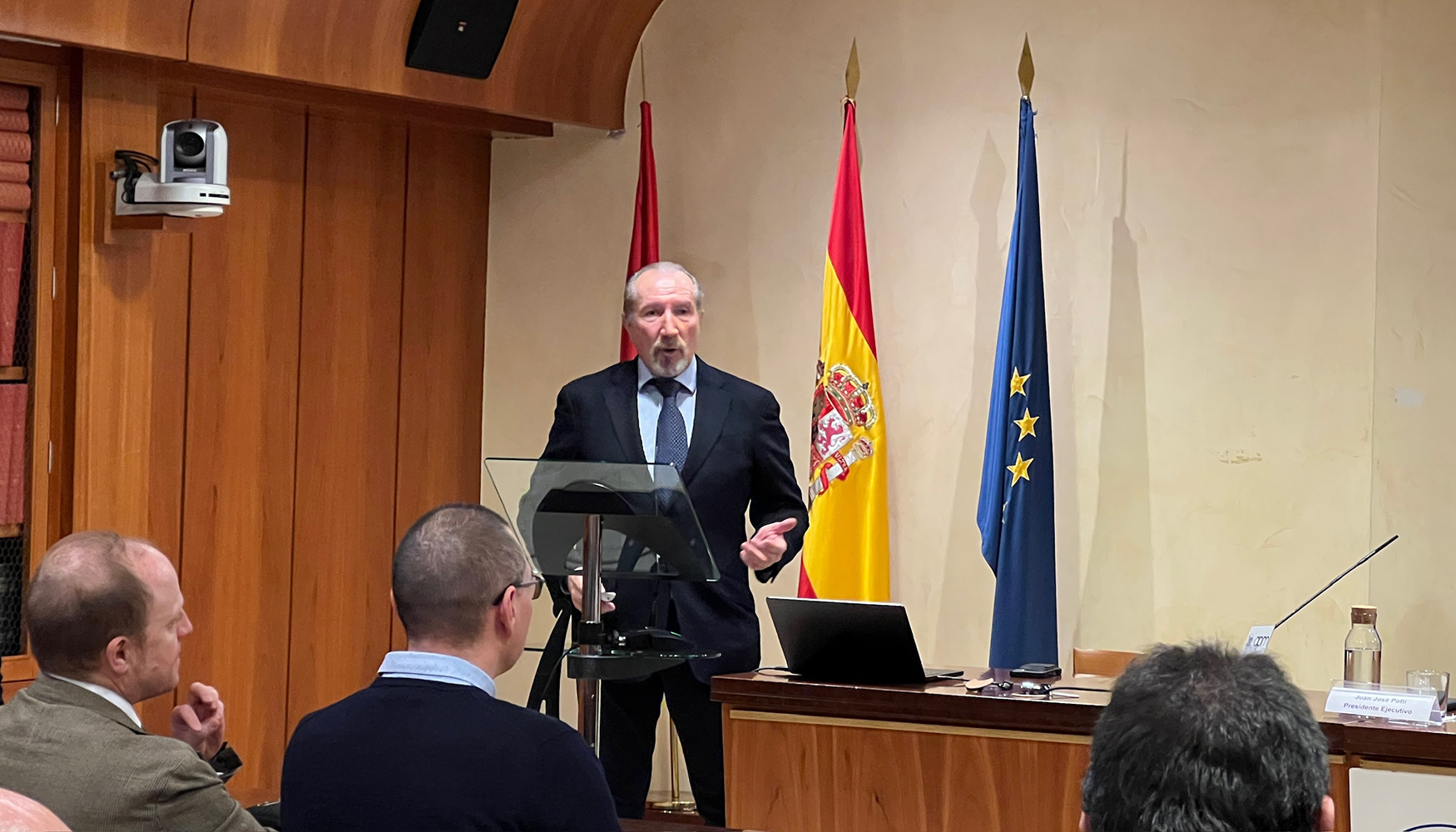 Juan Jos� Potti, presidente de Asefma