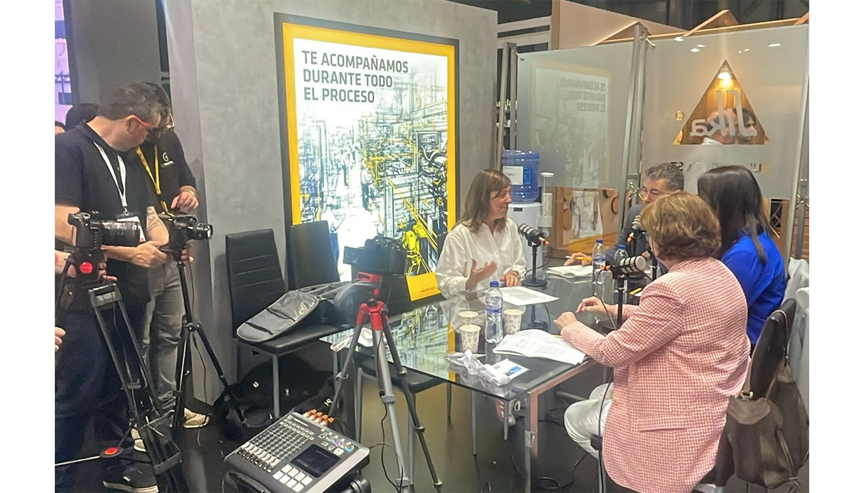 Grabaci�n del video podcast Desaf�o Sika 30/50