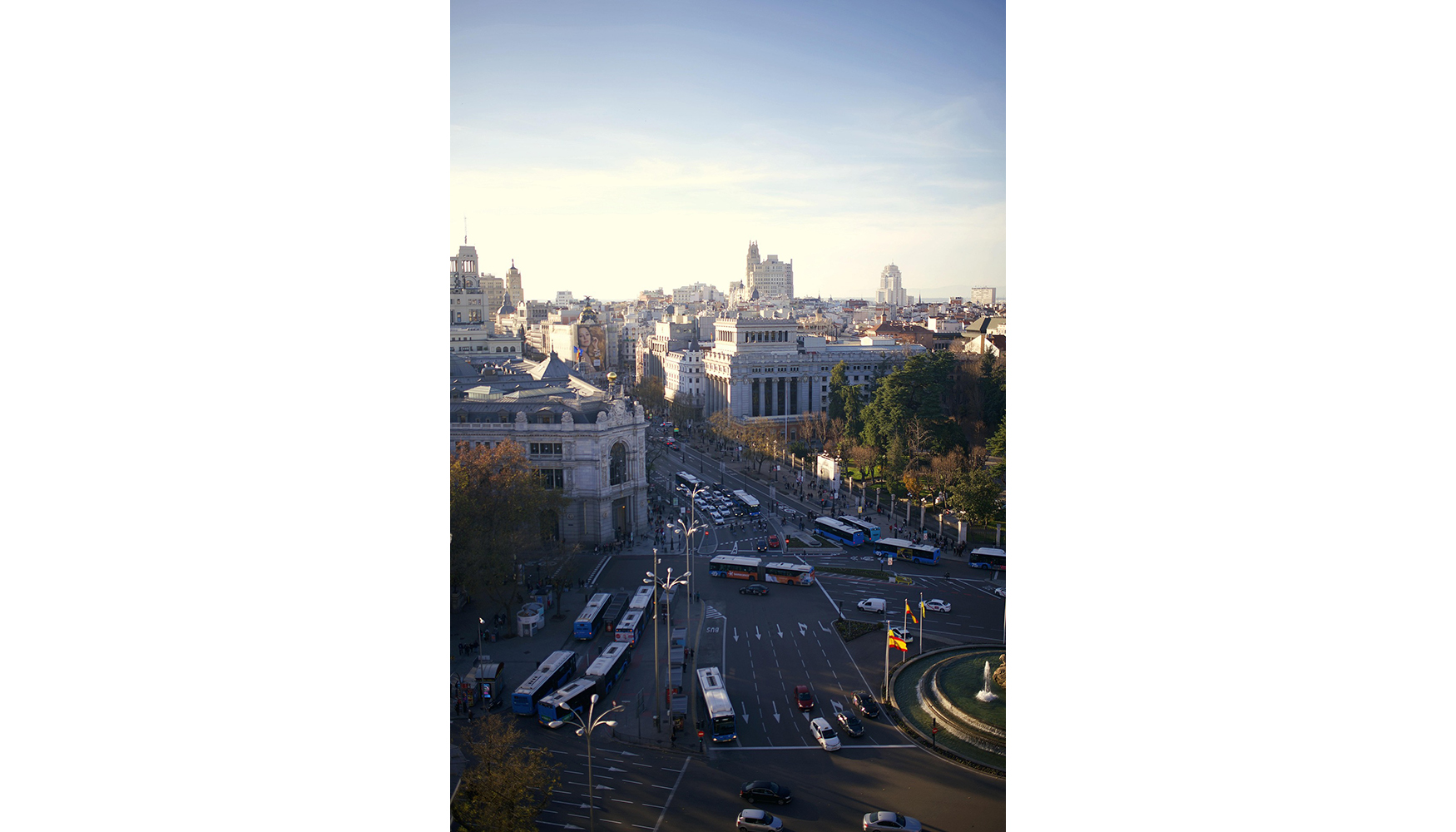 Vista a�rea de Madrid