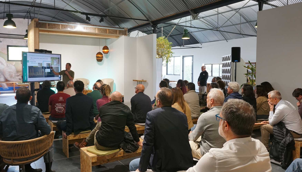 Las instalaciones de EcoHub ofrecen actividades de networking para conectar empresas en pro de la construcci�n sostenible...