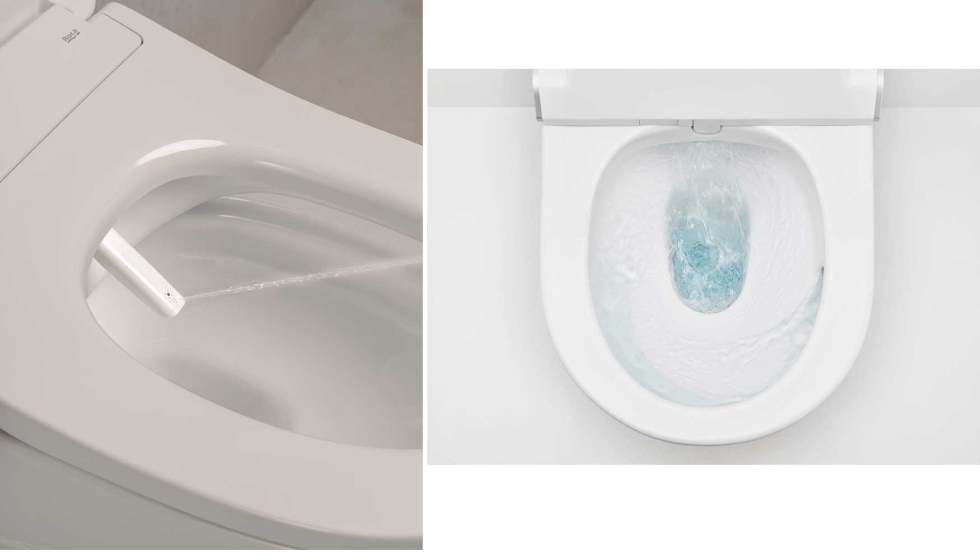 La c�nula autolimpiable con tratamientos antibacterianos refuerza la percepci�n de higiene avanzada en los smart toilets...