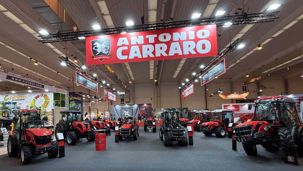 Antonio Carraro en FIMA 2026: Pabell�n 8 - Stand E-F/27-46