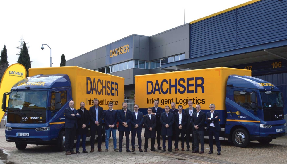 Unidades BYD ETM6 el�ctricas integradas en la operativa urbana de DACHSER en Barcelona y Valencia