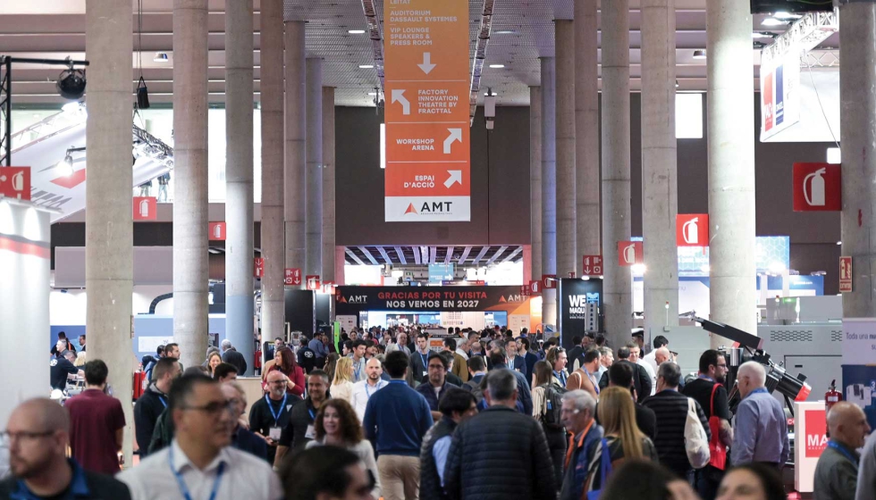 AMT 2027 celebrar� su 3� edici�n del 31 de marzo al 2 de abril en Fira Barcelona Gran V�a