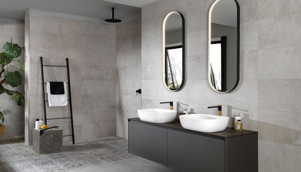 El relieve de sus frentes es la caracter�stica principal del mueble Saw