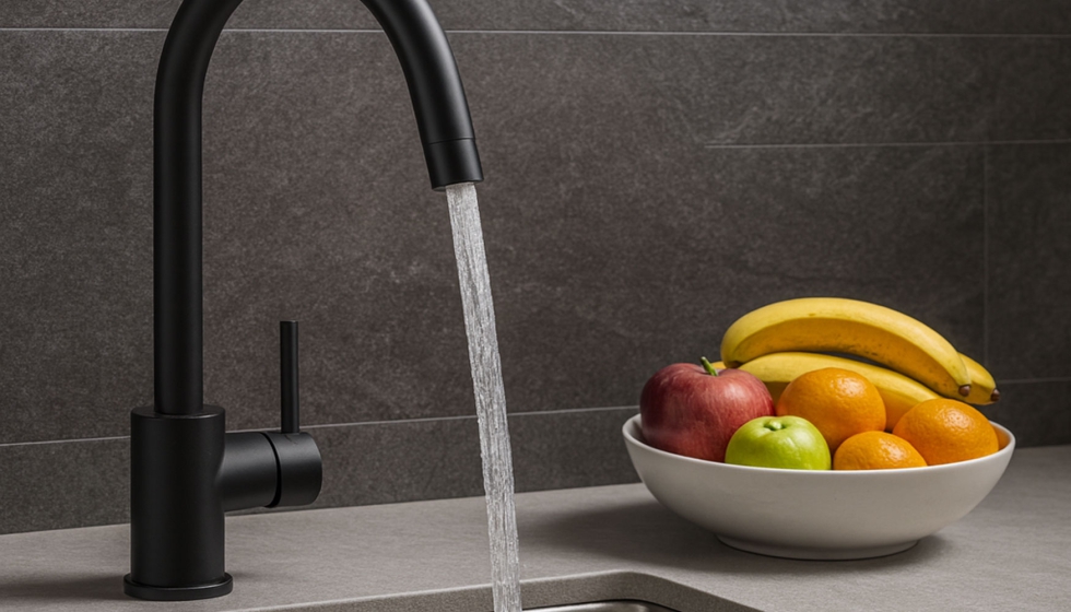 Monomando Ibon en acabado negro mate