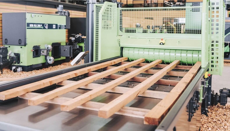 Trituradora de palets: los palets de desecho se convierten en combustible valioso