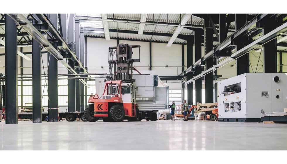 Entregas: hoy llega una nueva m�quina, el siguiente eslab�n para la autosuficiencia energ�tica de la f�brica