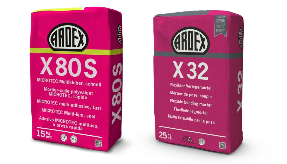 Ardex X80S es un adhesivo r�pido...