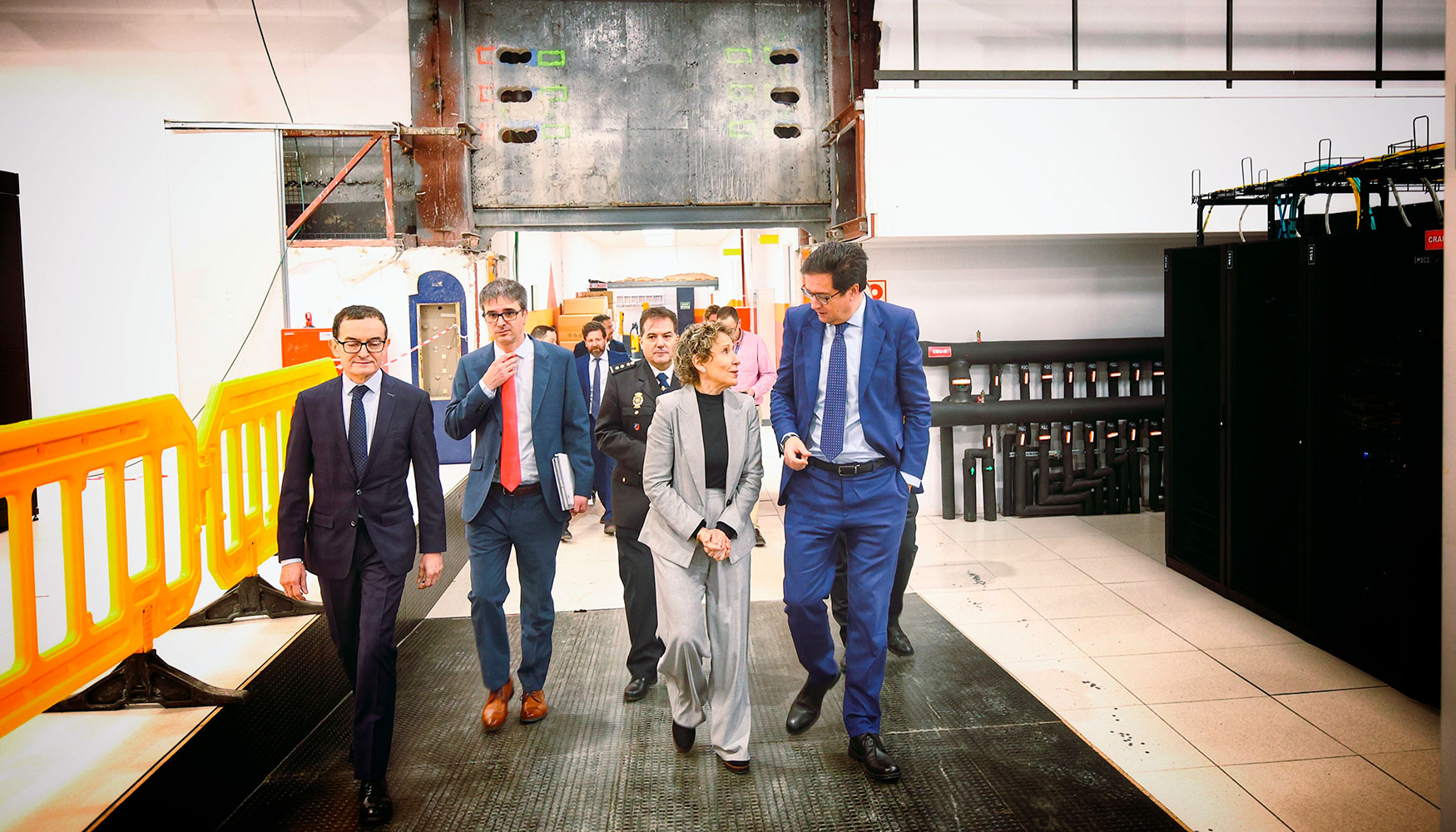 Visita del ministro para la Transformaci�n Digital y de la Funci�n P�blica, �scar L�pez...