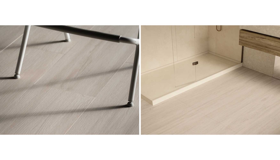 Interiores minimalistas, n�rdicos o mediterr�neos, donde la prioridad es la luminosidad, basado en el roble blanqueado