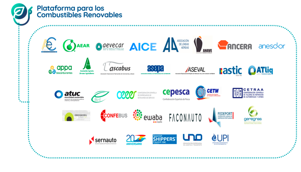 Ya son 32 las organizaciones que forman parte de la Plataforma para los Combustibles Renovables...