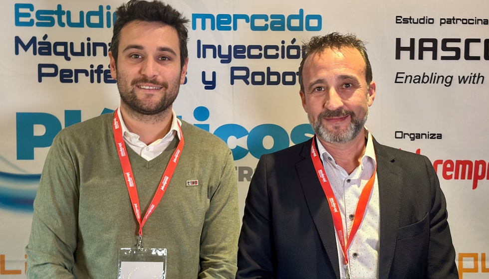 Juanjo Rold�n, asesor comercial de la empresa para Catalu�a y la zona Norte y Rafael Ortega, CEO de Raorsa