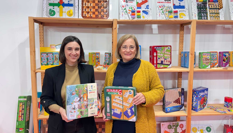 Luc�a Molina, directora de marketing, y Rosario Carri�, CEO de Cayro