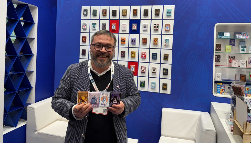 Diego Ruiz de Gauna, Southern Europe marketing director de Naipes Heraclio Fournier