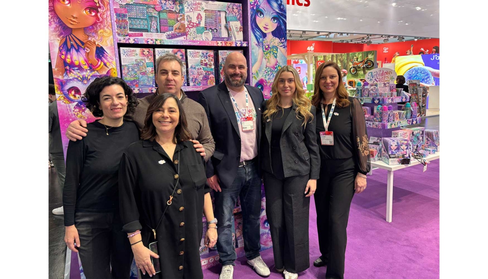 C�line Jamin, trade marketing coordinator, Vanessa Audrain, global sales & marketing director, Arnaud Sattonnay, Iberia sales manager, Kevin Richer...