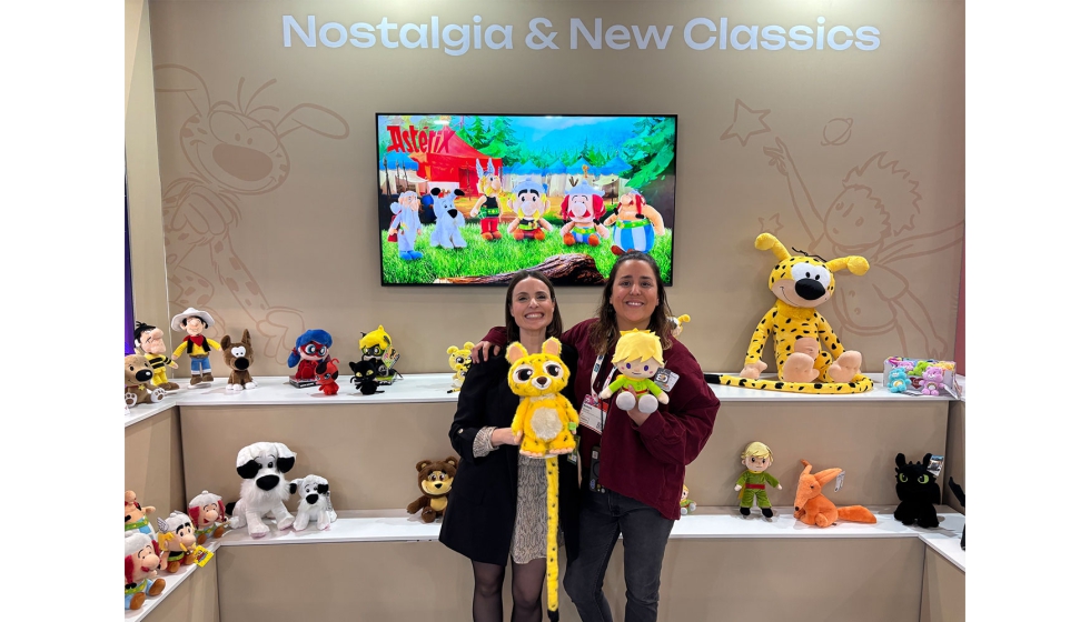 Isis Fern�ndez, sales manager, y Nathalie Depares, responsable comercial de Barrado