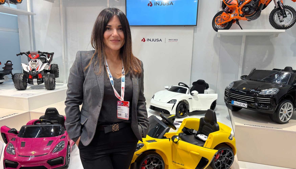 Yesica Jim�nez, marketing manager de Injusa