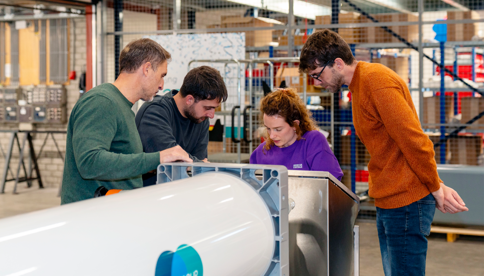 Equipo de SITRA trabajando con la tecnolog�a EDI