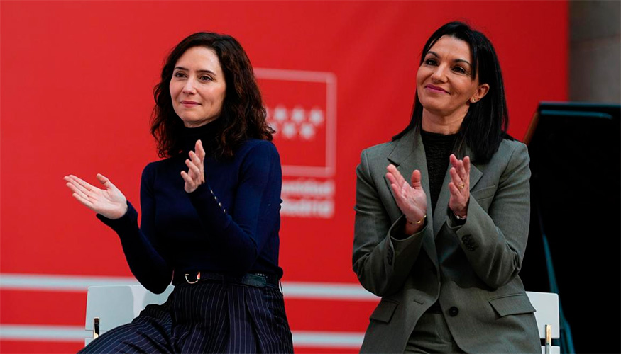 La presidenta de la Comunidad de Madrid, Isabel D�az Ayuso, nombra a Mercedes Zarzalejo nueva consejera de Educaci�n, Ciencia y Universidades...