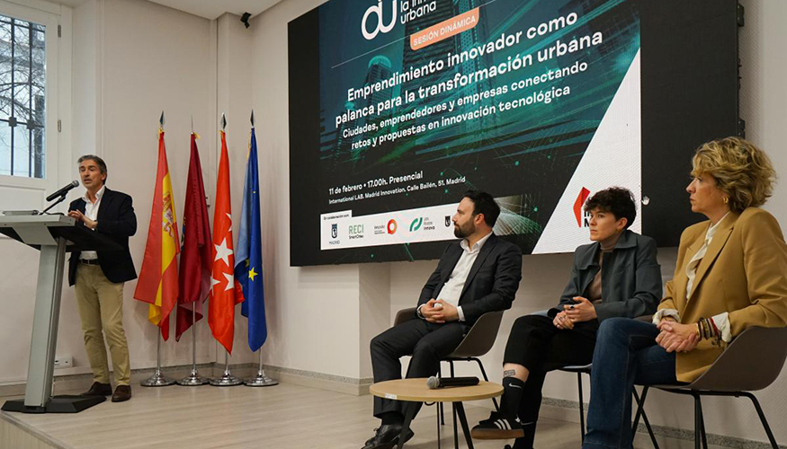 La jornada cont� con la colaboraci�n del �rea Delegada de Innovaci�n y Emprendimiento del Ayuntamiento de Madrid; Las Rozas Innova; la Red Espa�ola...