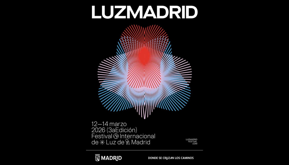 Cartel de la 3� edici�n de LuzMadrid obra de Quim Marin Studio