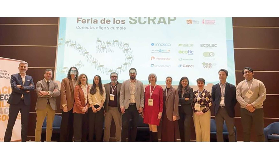 La feria cont� con la colaboraci�n de Quimacova, Femeval, Packnet, Fevama, Avia, Avep, CEV, Kiwa, ATQ, Empack, Aimplas y Ecija...