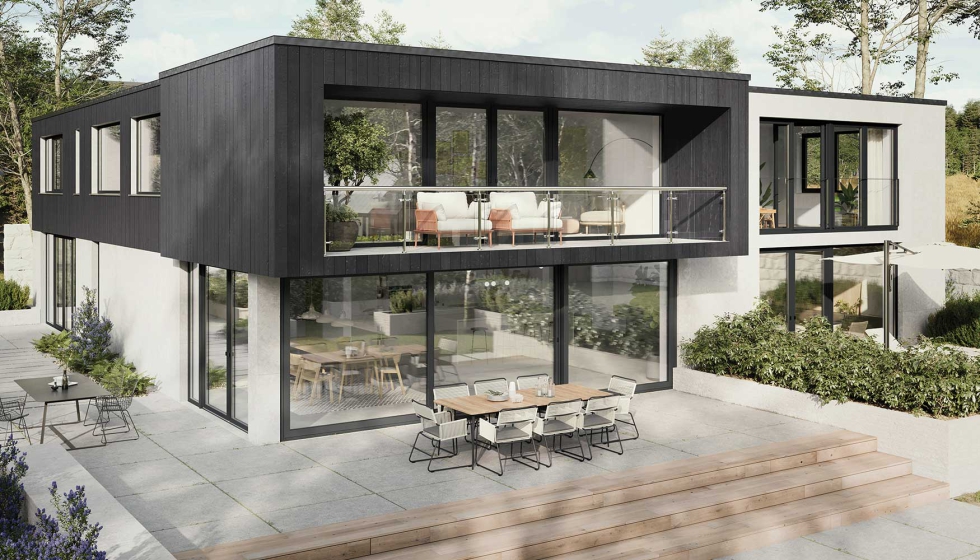 La ventana proporciona un rendimiento integral al combinar un elevado aislamiento t�rmico con eficiencia y sostenibilidad en su producci�n...